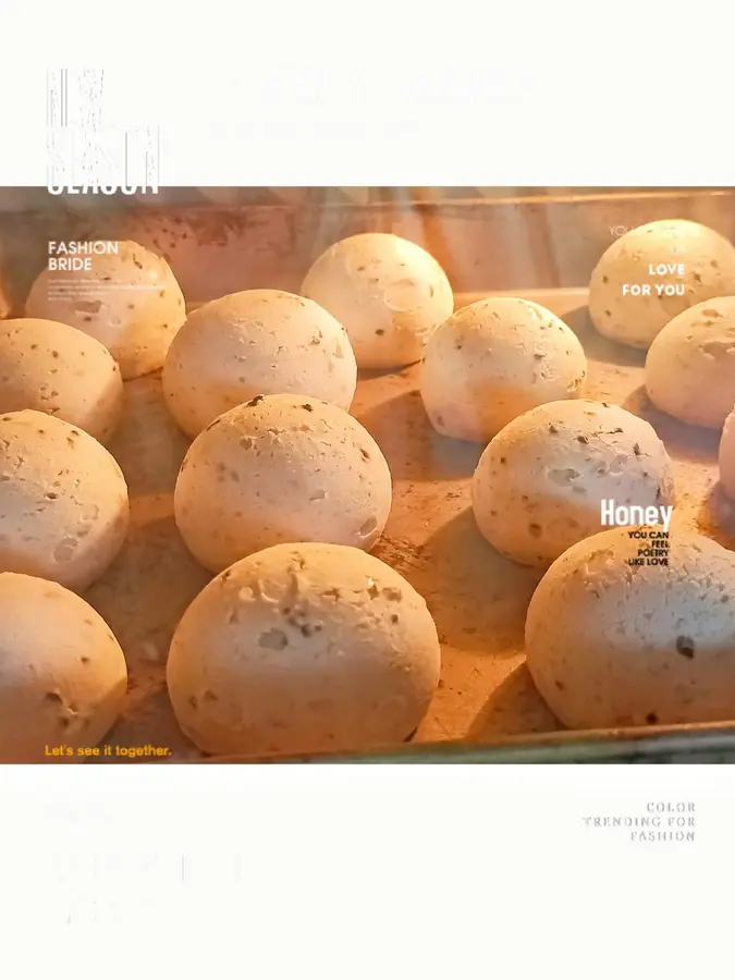 Mochi buns without premix