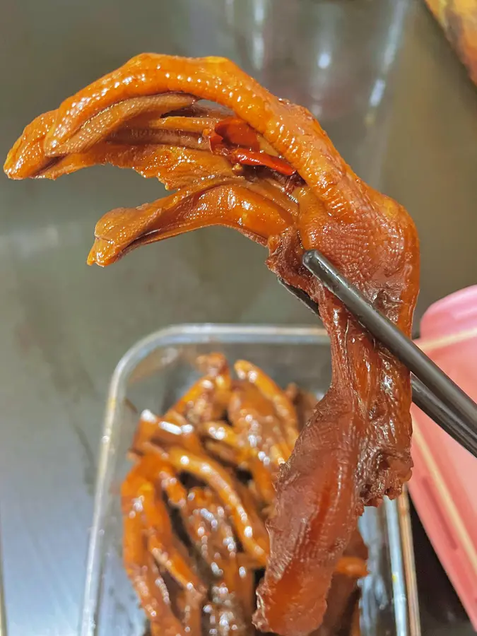 A perfect replica of the duck neck recipe step 0