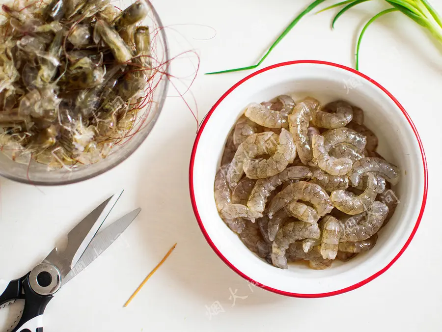  Quick Feast Snacks! Potato chips shrimp slip (air fryer) step 0