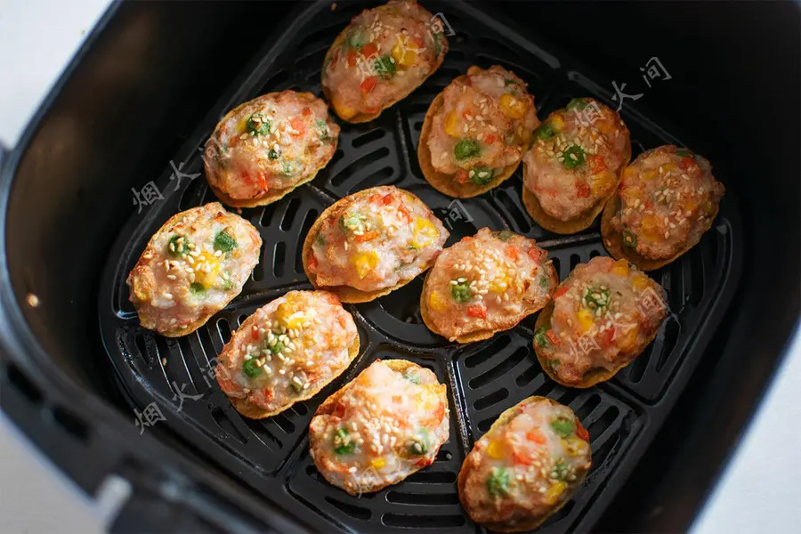  Quick Feast Snacks! Potato chips shrimp slip (air fryer) step 0