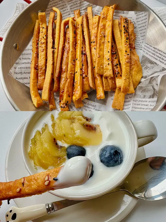 Snack ❤️ baked sweet potato fries, crunchy