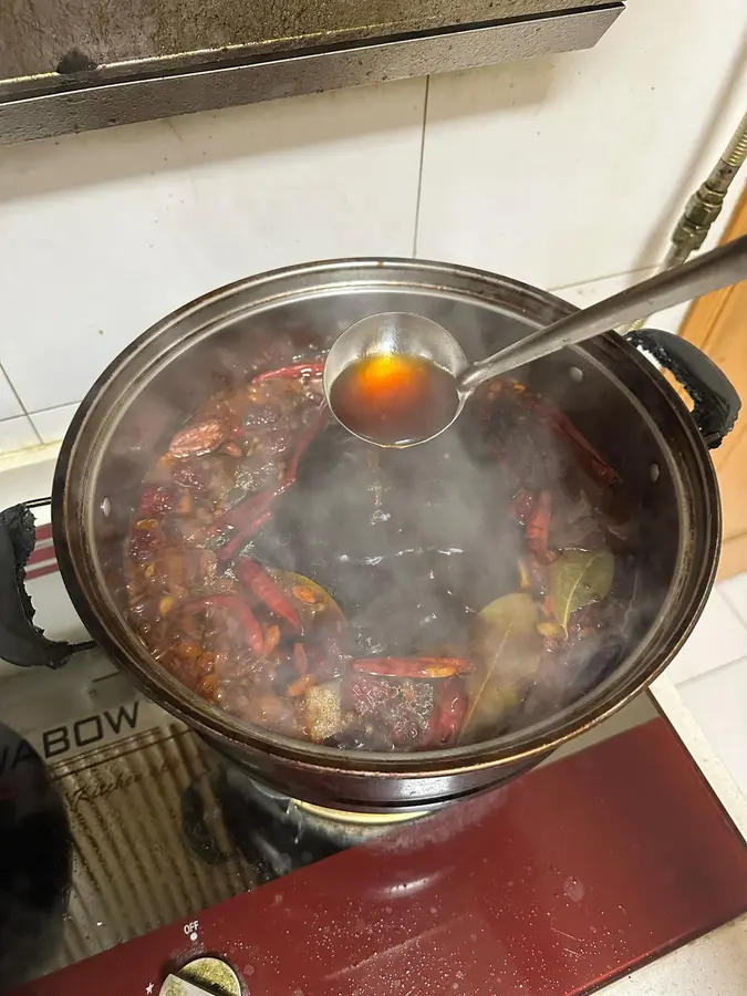 Braised pork + braised vegetables step 0