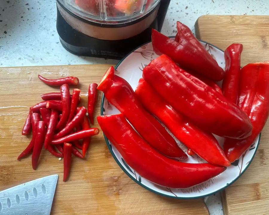 Chili sauce (Shaxian snack) step 0