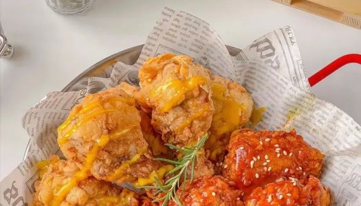 Korean Fried Chicken (Snacks, Fried Food)