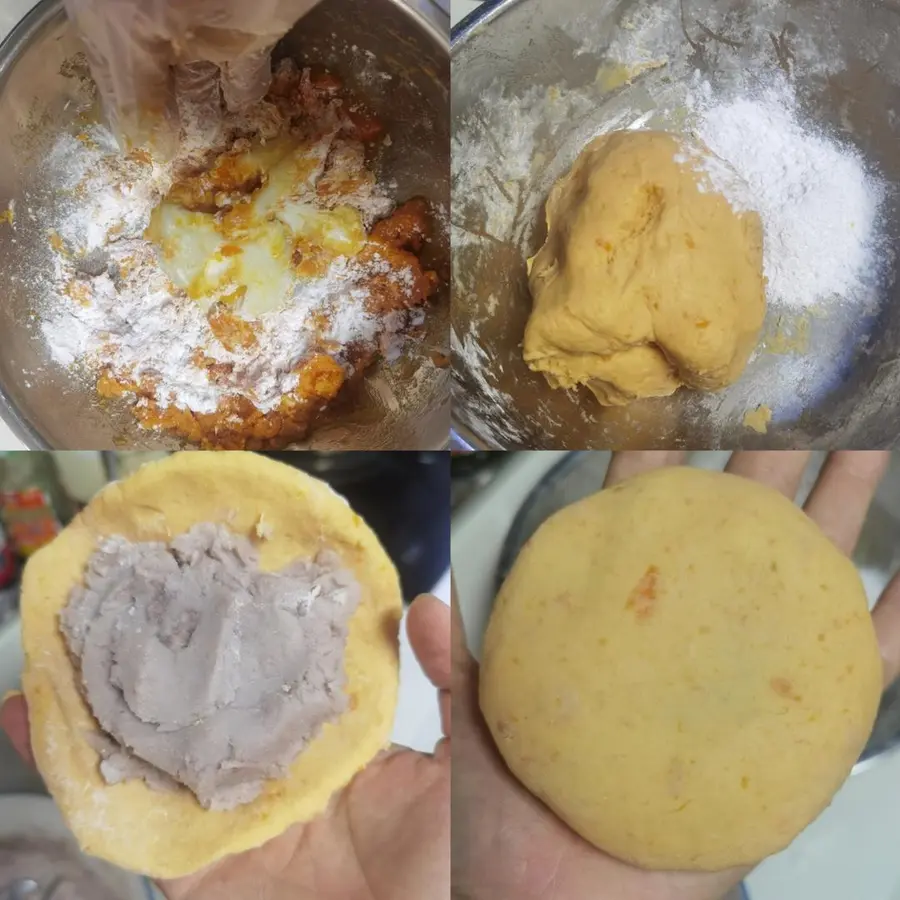 Chaoshan special snack - Chaoshan oil cake (including taro paste production method) step 0