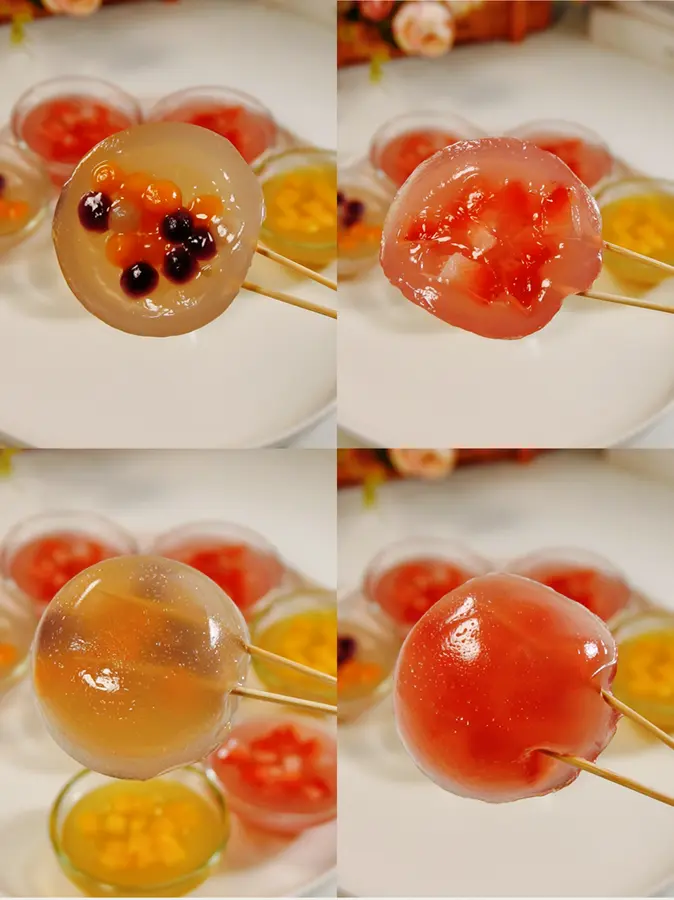 Homemade Cantonese snacks, multi-flavored, crystal bowl cakes, sweet and delicious step 0