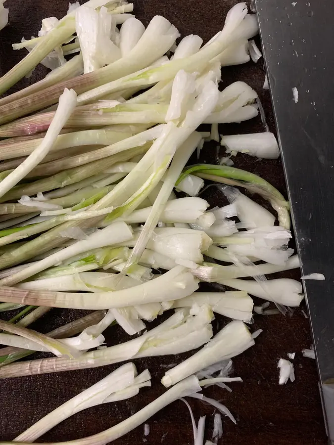 Hakka snacks fried buckwheat step 0