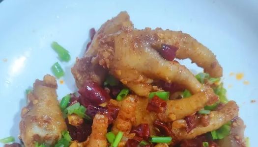 Cumin spicy chicken feet snack supper