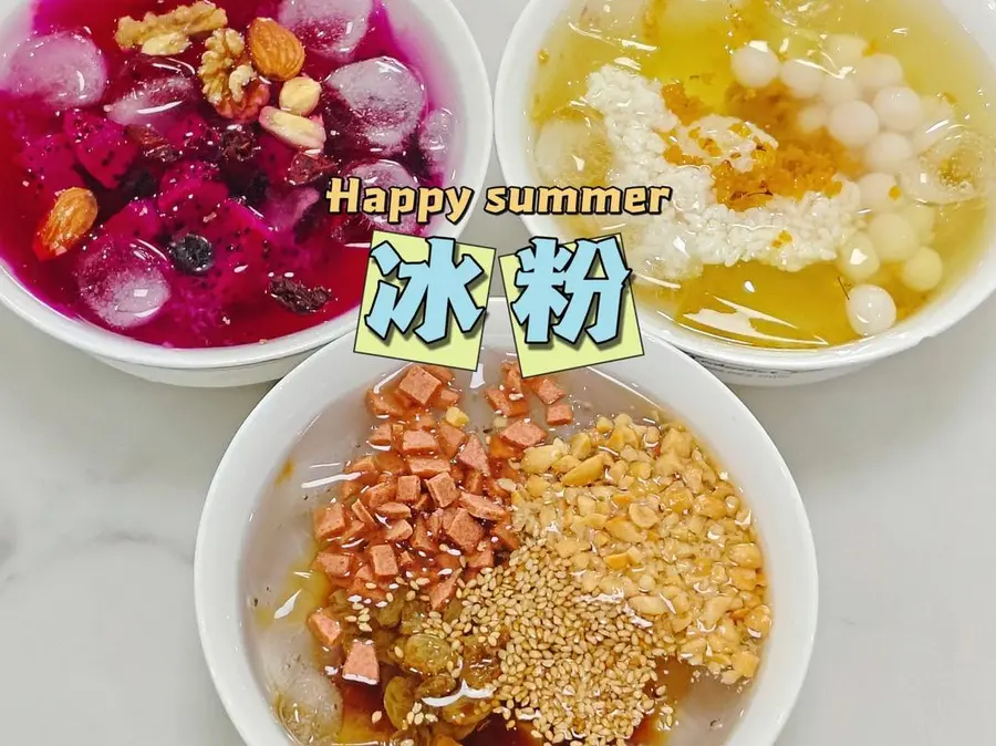 Cool ice powder (Chongqing snacks) [super detailed version]