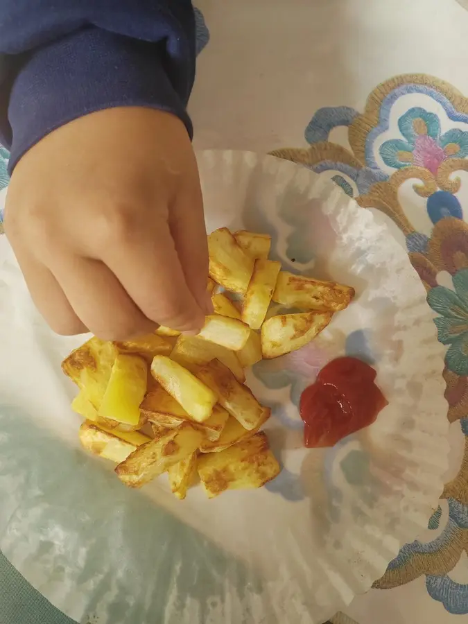 Air fryer potato wedges ~ the easiest and fastest! step 0