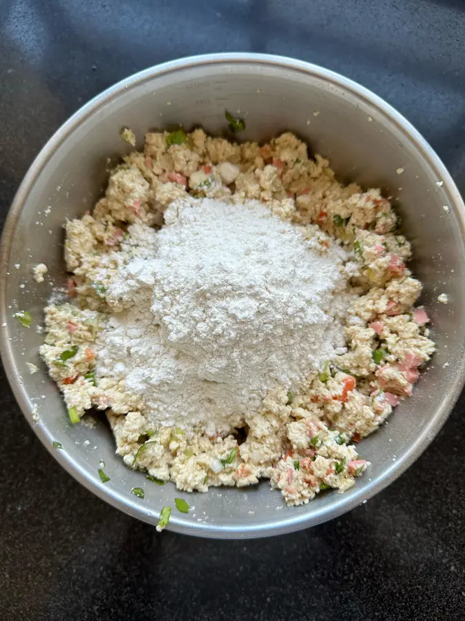 Air fryer tofu meatballs (non-fried) step 0