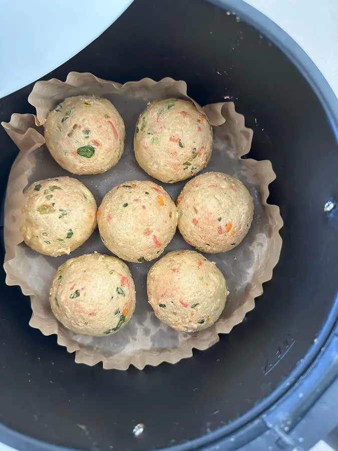 Air fryer tofu meatballs (non-fried) step 0