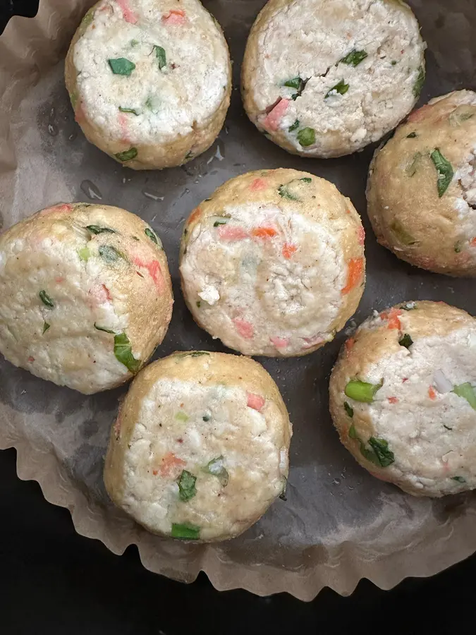 Air fryer tofu meatballs (non-fried) step 0