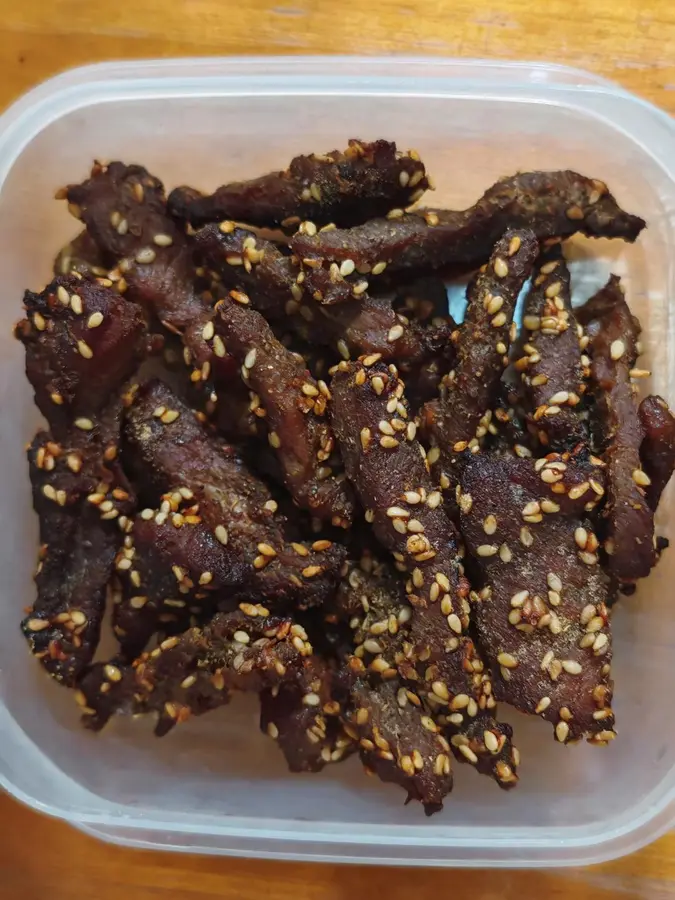 Homemade beef jerky (oven air fryer)