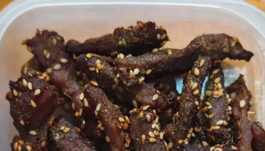 Homemade beef jerky (oven air fryer)