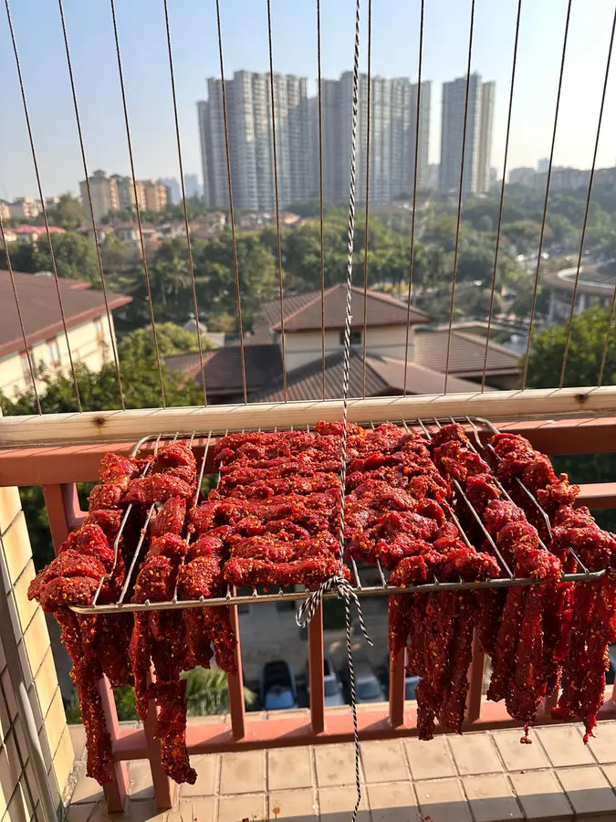 Air-dried spicy beef step 0