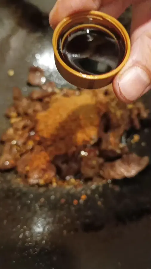 [Spicy beef] lazy version of toothpick beef step 0