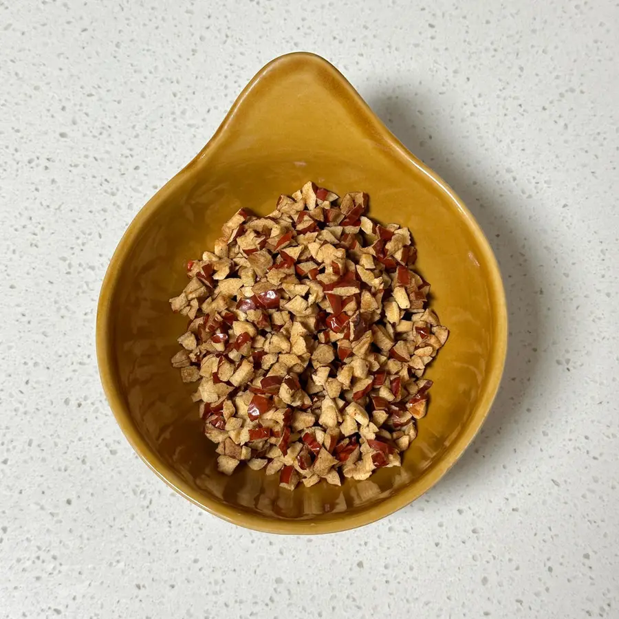 New Year's snacks: walnut, red dates, honey, sesame balls step 0