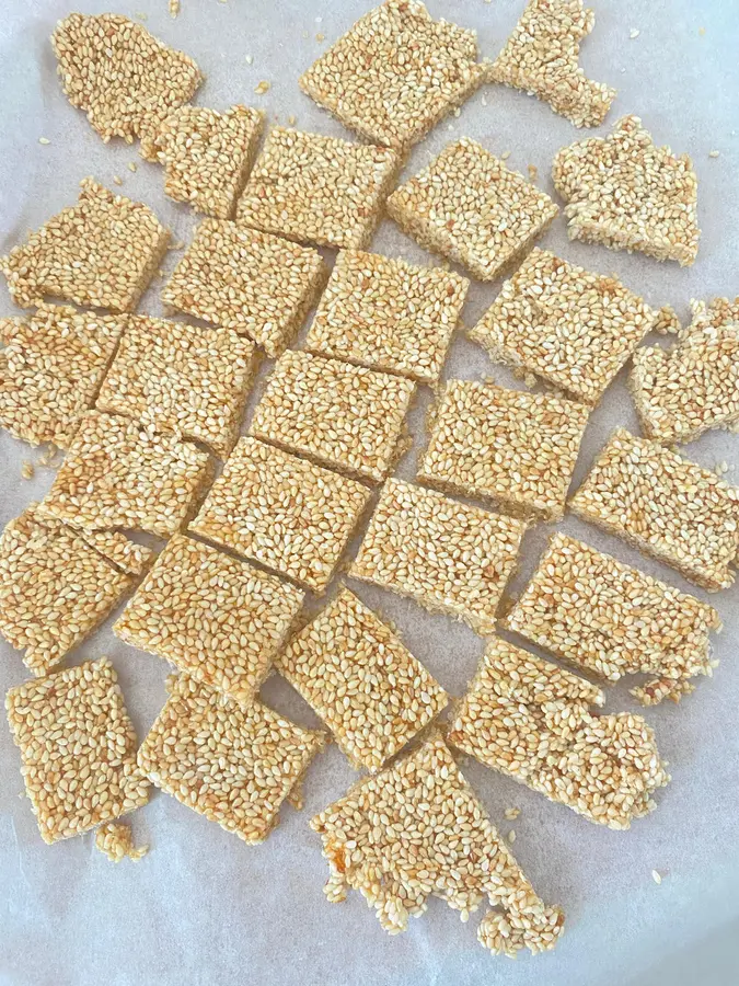 Sesame candy snacks step 0