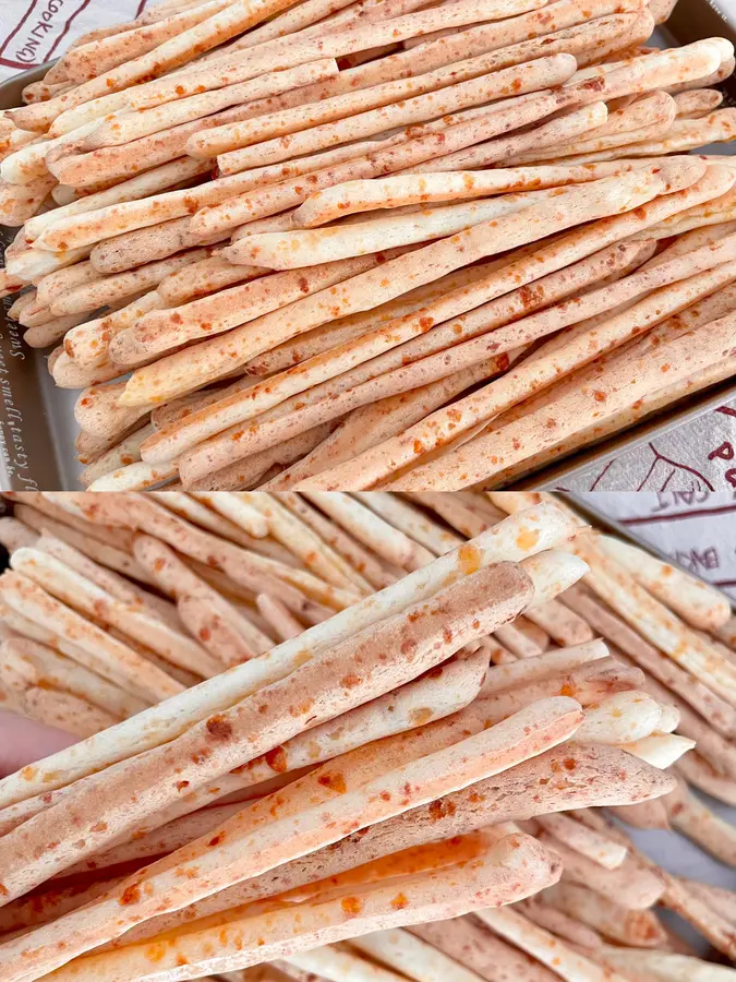 Homemade New Year's snack ❗️ cheese crunch sticks ❗️ are crispy and crunchy ❗️