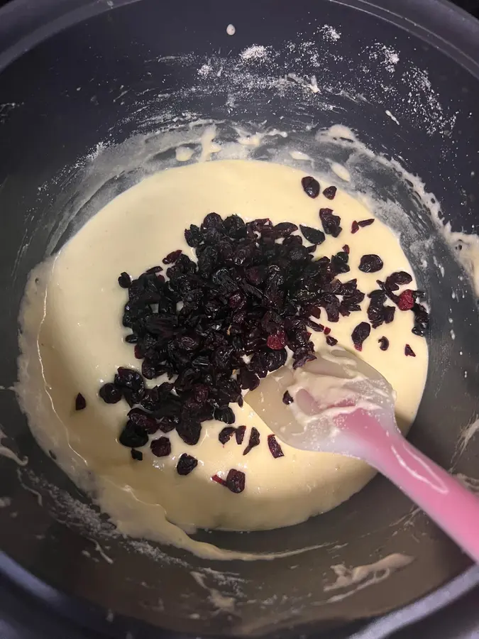 Cranberry nougat biscuits step 0