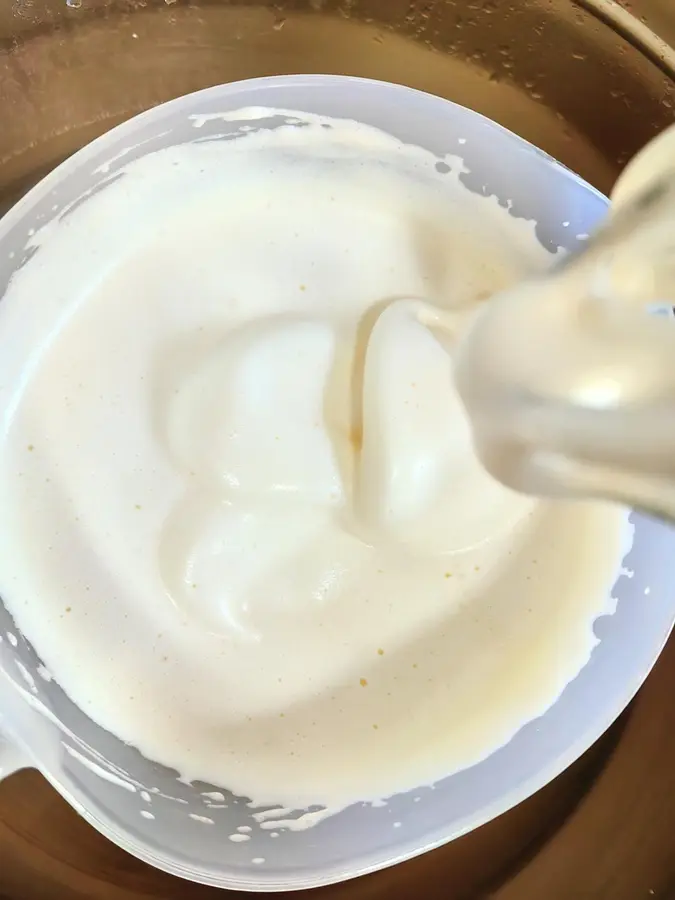 One-year-old baby snack: milky egg biscuits step 0