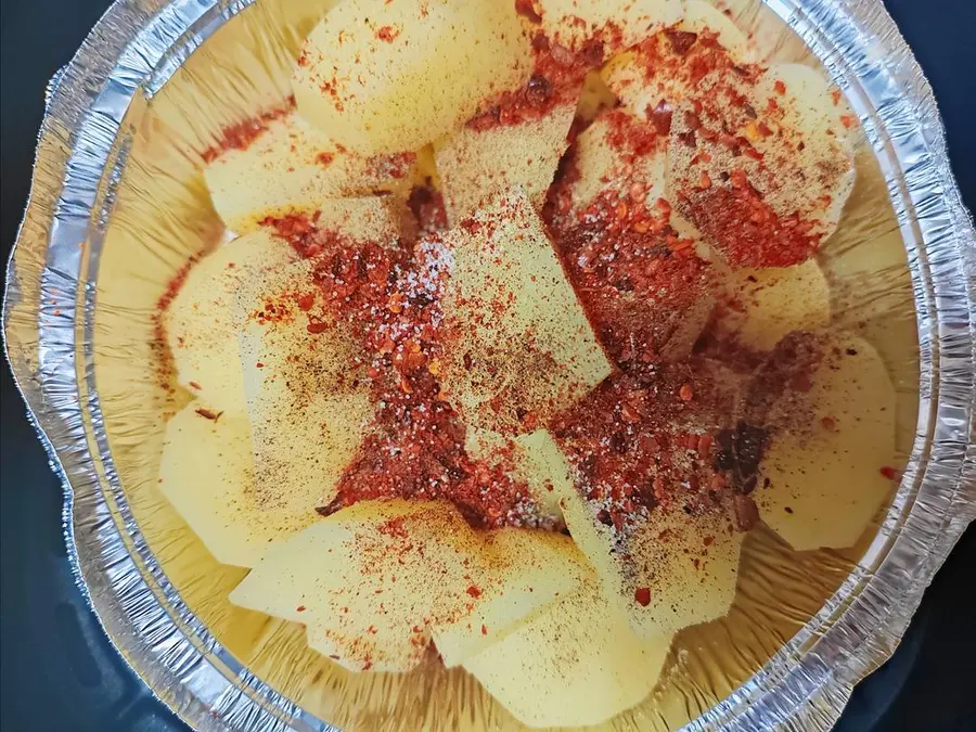 Spicy/black pepper/salt-and-pepper potatoes (zero failure air fryer version) Spring Festival snacks are available again step 0