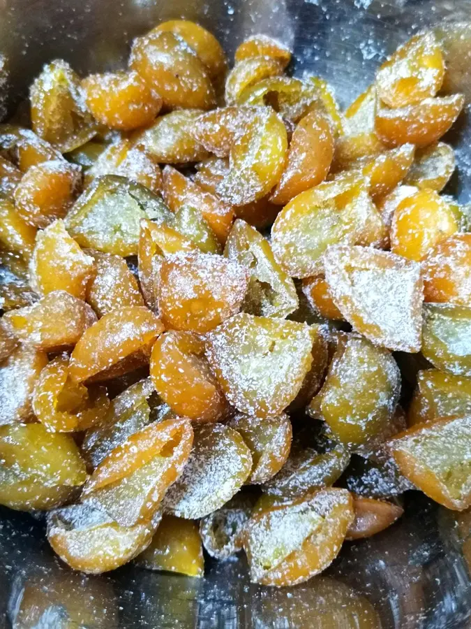 Homemade dried kumquats step 0