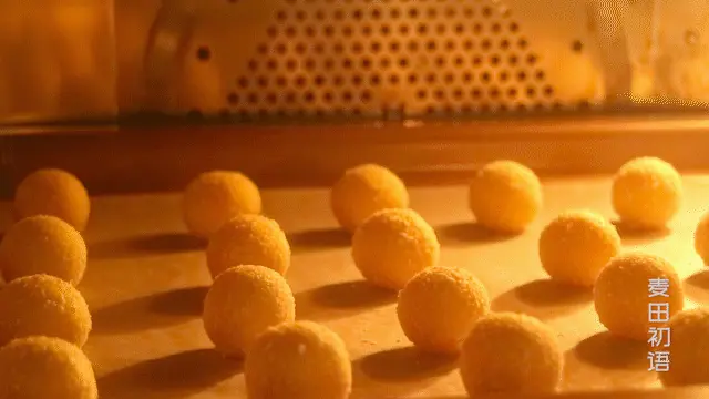 Golden desiccated coconut balls with a rich coconut aroma step 0