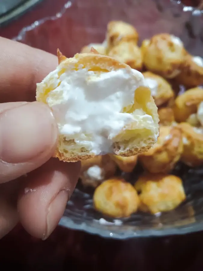 Mini puffs are simple to make step 0