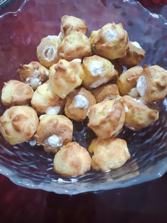 Mini puffs are simple to make