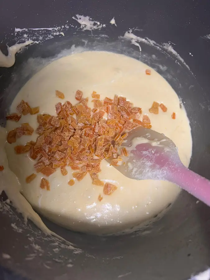 Durian mango flavored nougat biscuits step 0