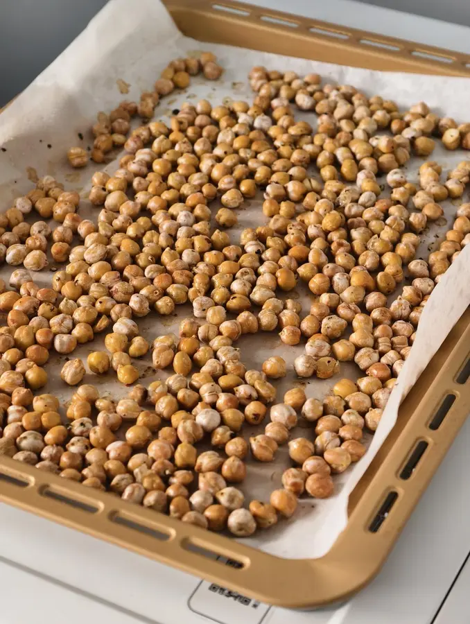 Fat loss snacks! Crispy roasted chickpeas step 0