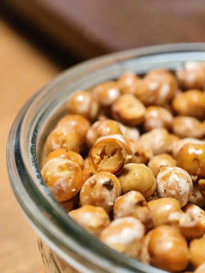 Fat loss snacks! Crispy roasted chickpeas