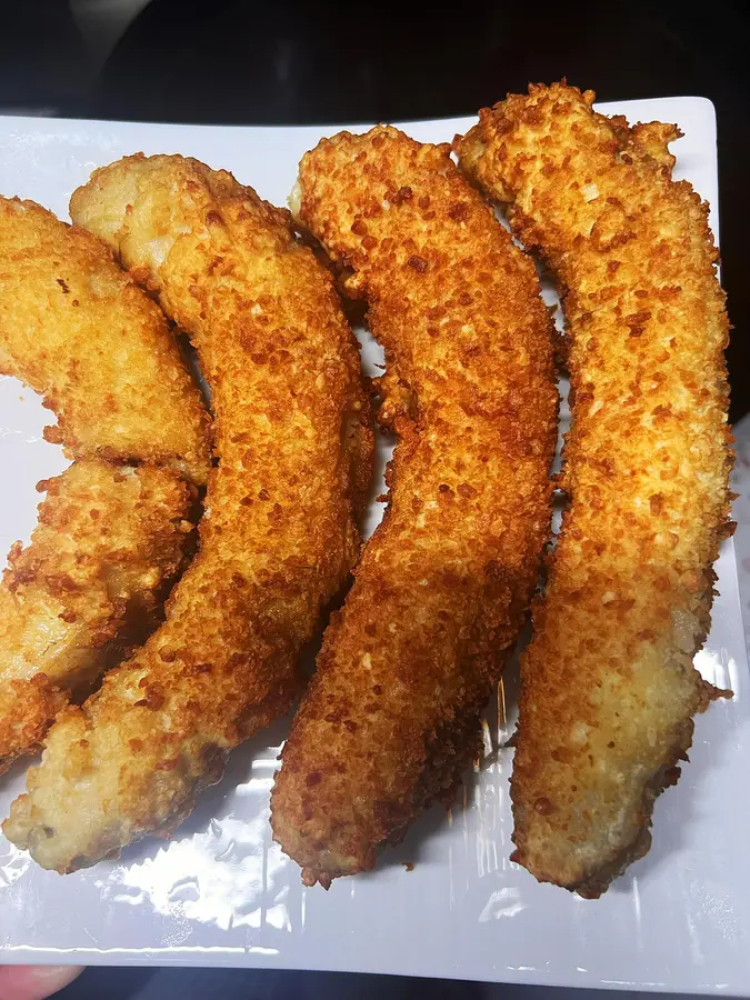 Crispy banana with perfect batter step 0