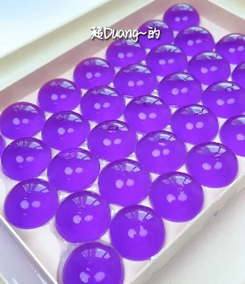 Butterfly pea flower purple pop jelly step 0