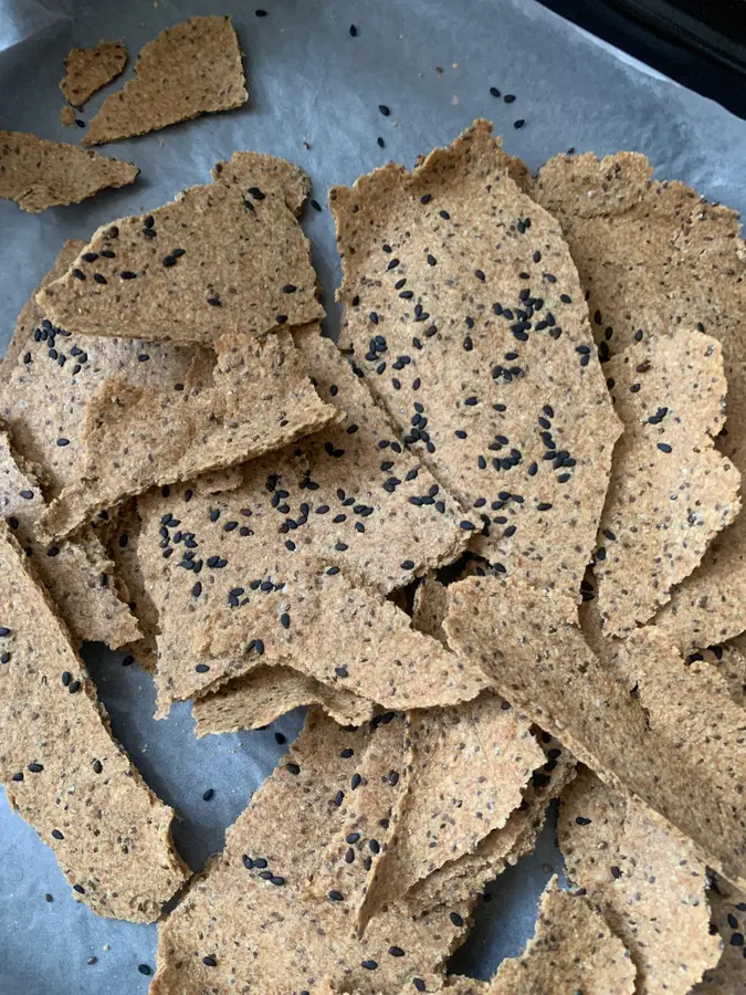 Flaxseed crackers/ketogenic weight loss snacks step 0