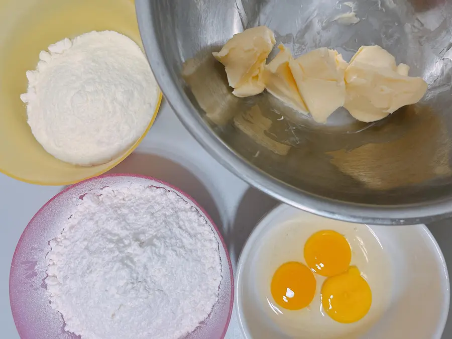 Baby snacks - sugar-free butter biscuits step 0