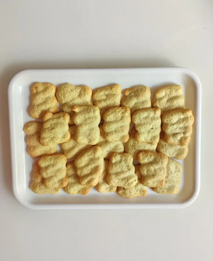 Baby snacks: milk sweet potato puree biscuits