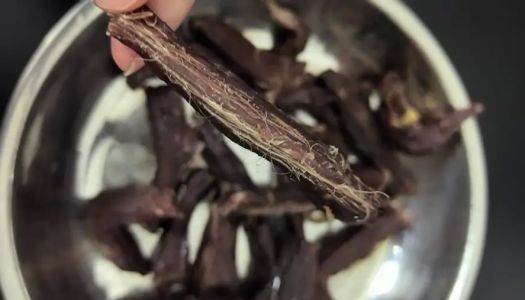 Snack beef jerky