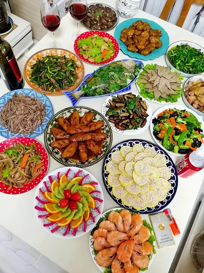 Chinese New Year's Eve dinner for northeast people step 0