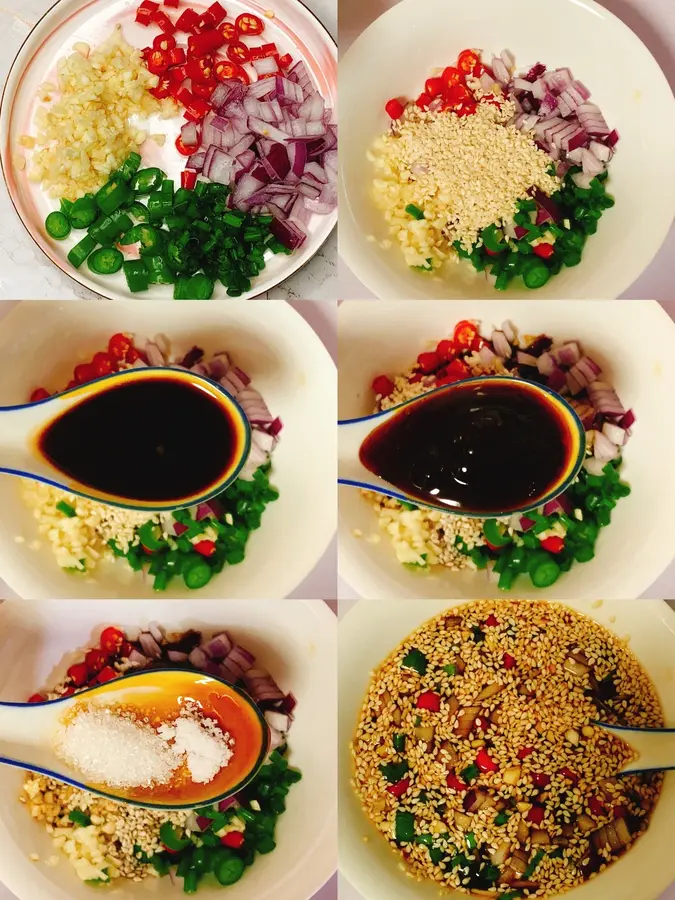 Chinese New Year's Eve rice cold salad is this cold dish! Arrangement step 0