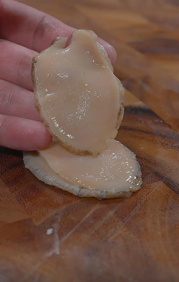 Boiled jade abalone step 0