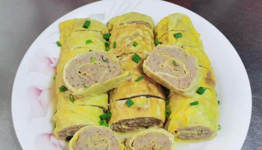 Ruyi meat egg roll