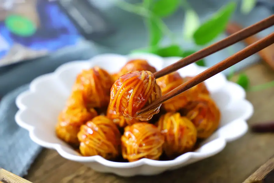 Waist wrapping ~ Chinese New Year's Eve rice auspicious dish sweet and sour quail eggs step 0