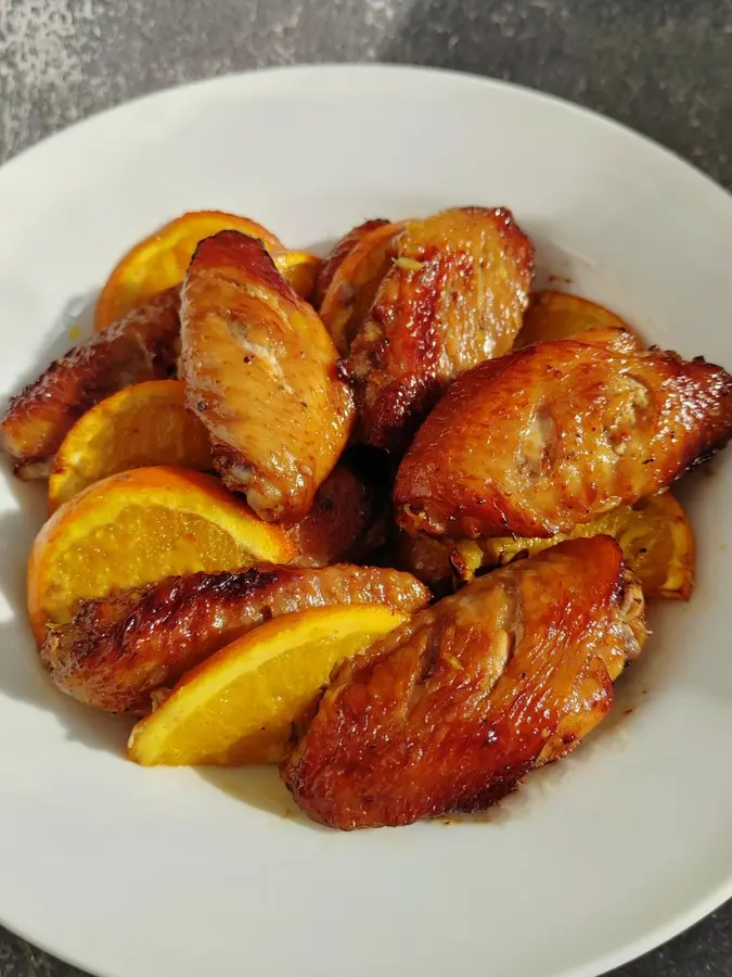 Chinese New Year's Eve Dinner Menu  Air Fryer Oil-free Orange Fragrant Chicken Wings step 0