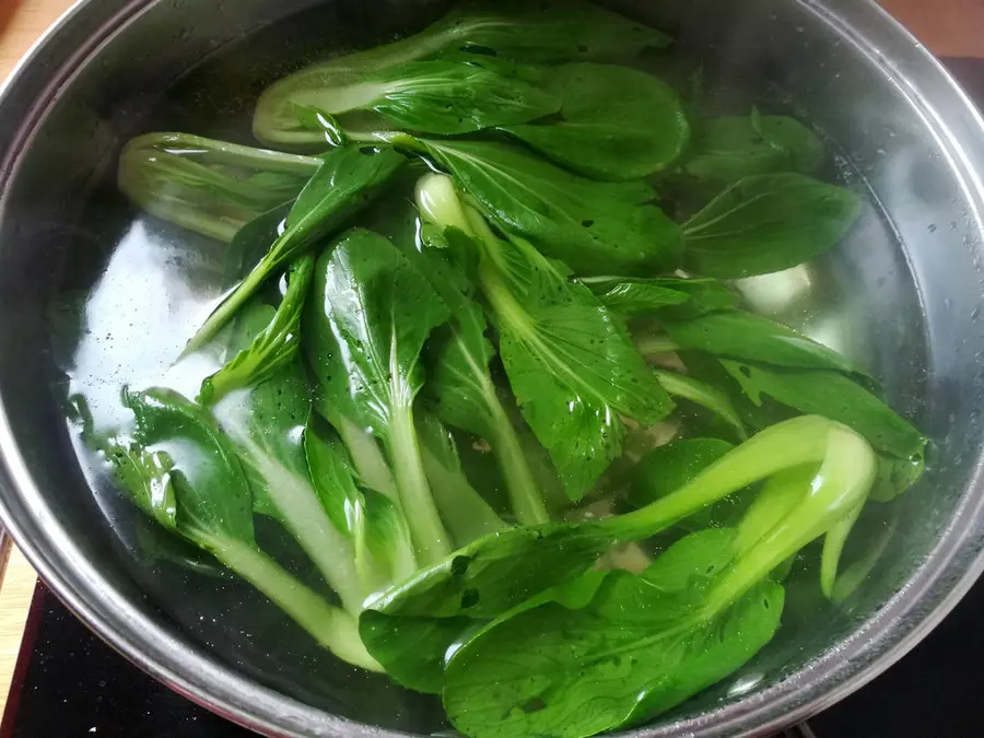 Boiled rape - the most popular vegetarian dish for Chinese New Year's Eve dinner step 0