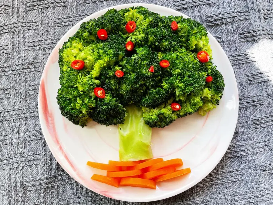 Broccoli fortune tree step 0