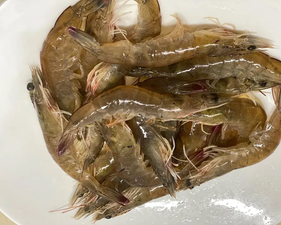 Garlic vermicelli shrimp step 0