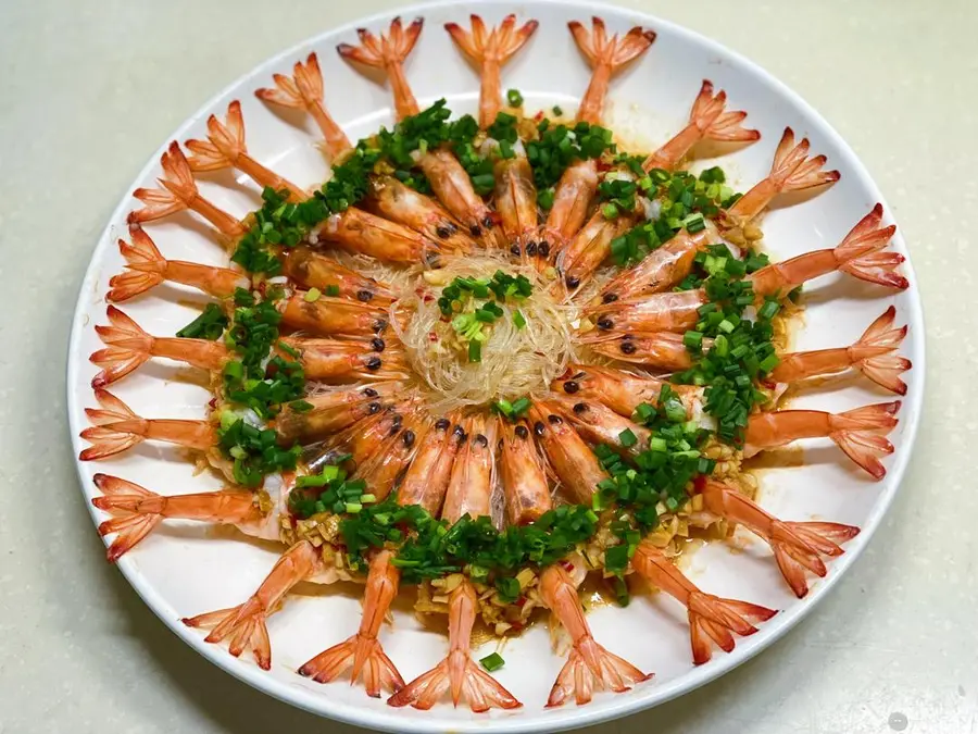 Garlic vermicelli shrimp step 0